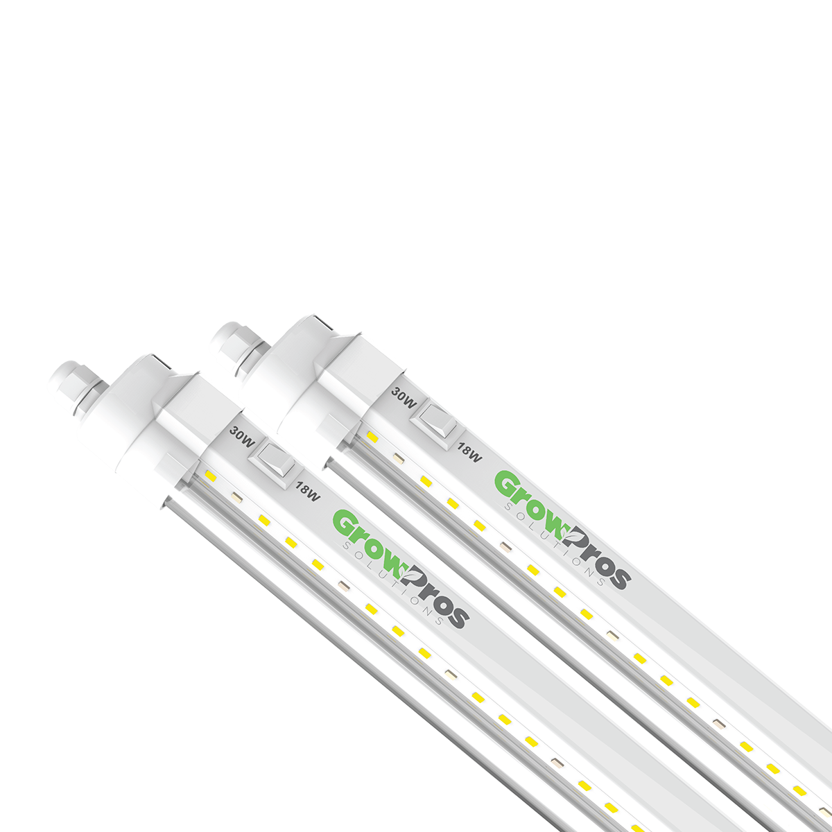 GrowPros 4 ft Clone LED Grow Light Bars, 2-Pack