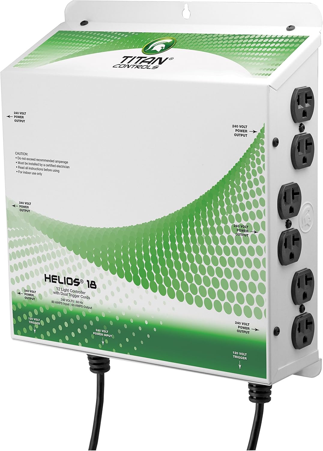 Titan Controls Helios 18-12 Light 240 Volt Controller w/Dual Trigger Cords