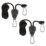 Rope Ratcheting Light Hangers 1/8in (2pcs per pack, Commercial Packaging)