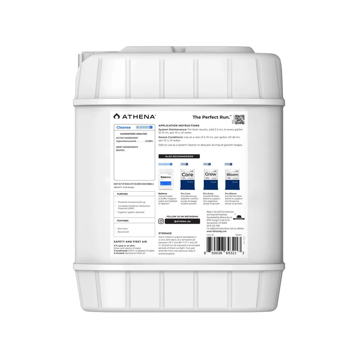 Athena Cleanse - 5 Gal