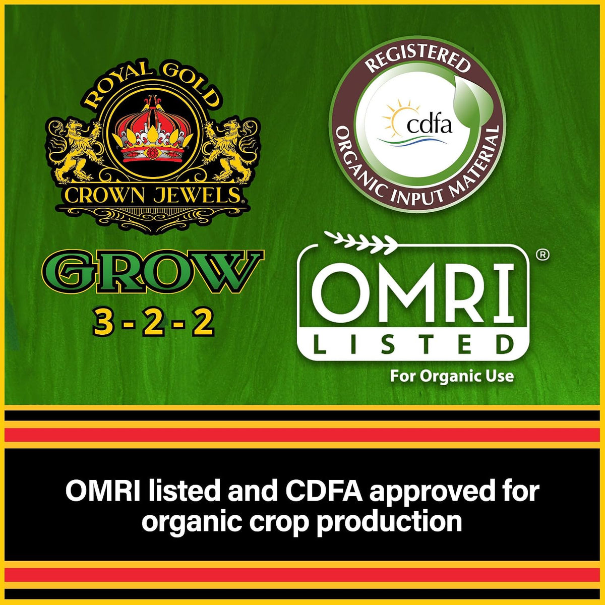 Royal Gold Crown Jewels Grow (3-2-2) - 1 lb