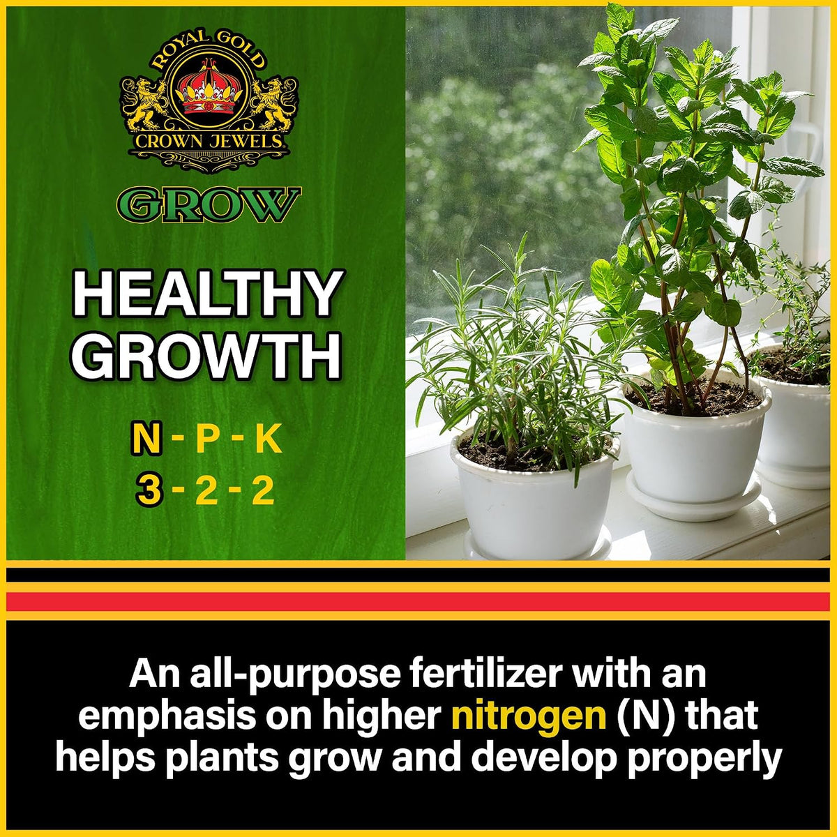 Royal Gold Crown Jewels Grow (3-2-2) - 1 lb