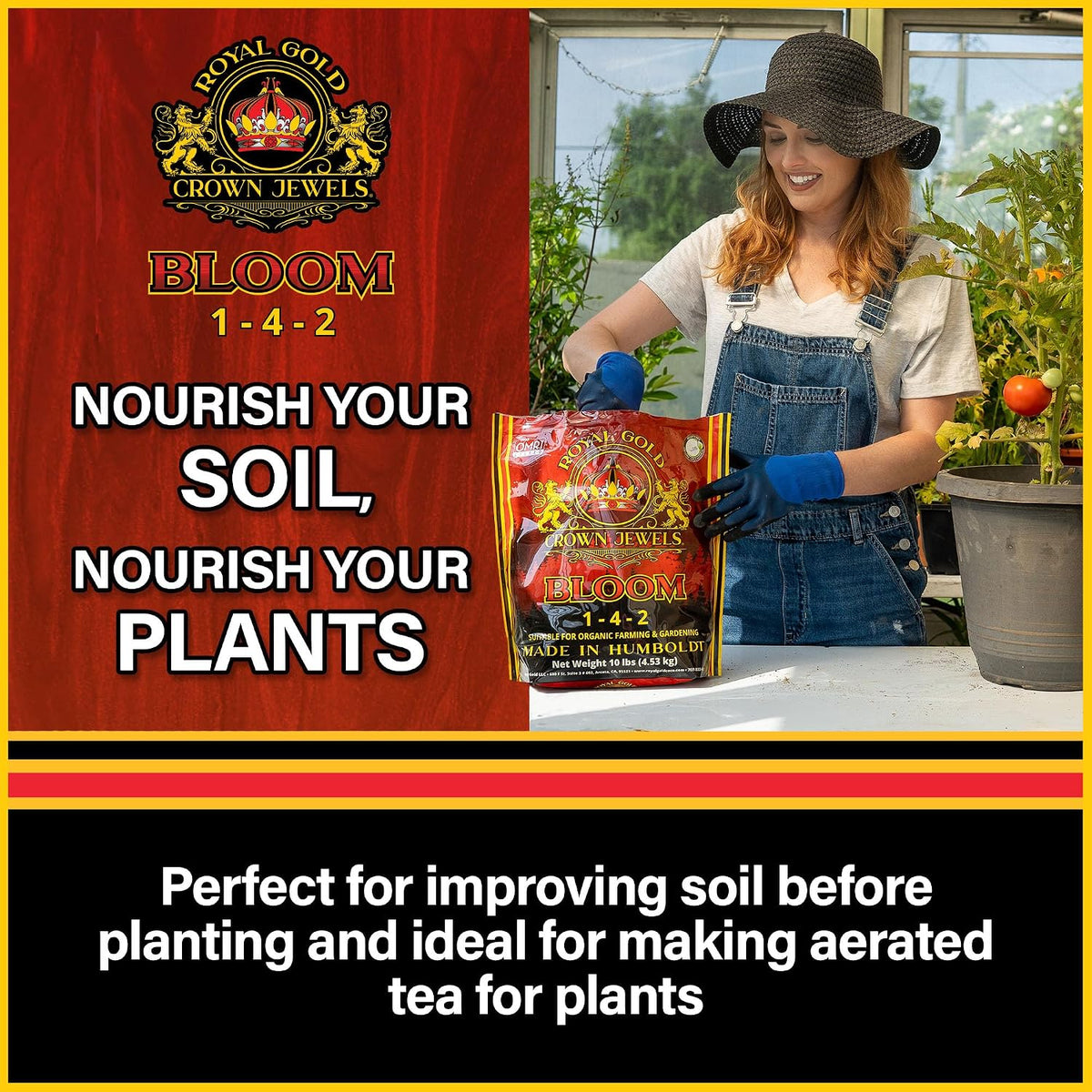 Royal Gold Crown Jewels Bloom (1-4-2) - 1 lb