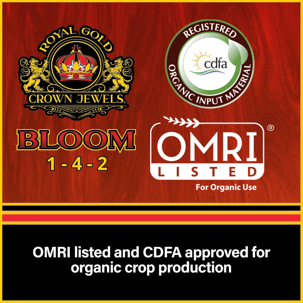 Royal Gold Crown Jewels Bloom (1-4-2) - 5 lb