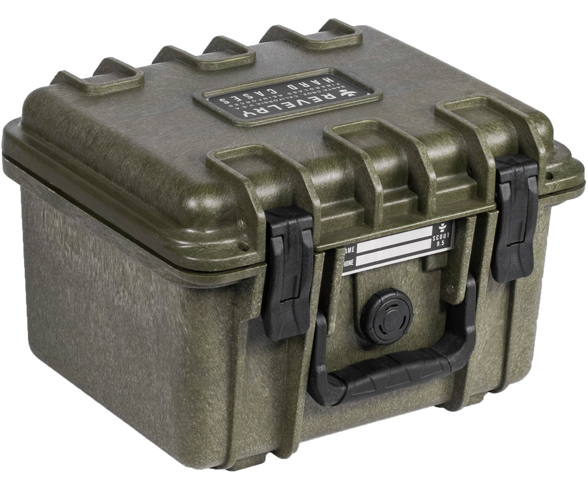 Revelry The Scout 9.5 Green Hard Case