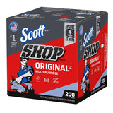 Scott Shop Towels, Blue (Box of 200)