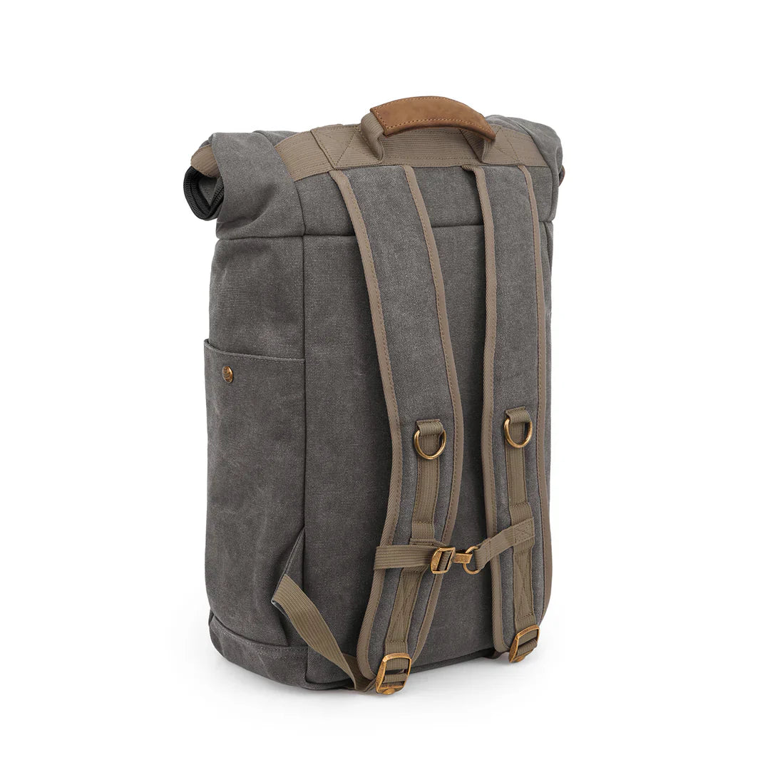 Revelry Drifter Rolltop Backpack Ash
