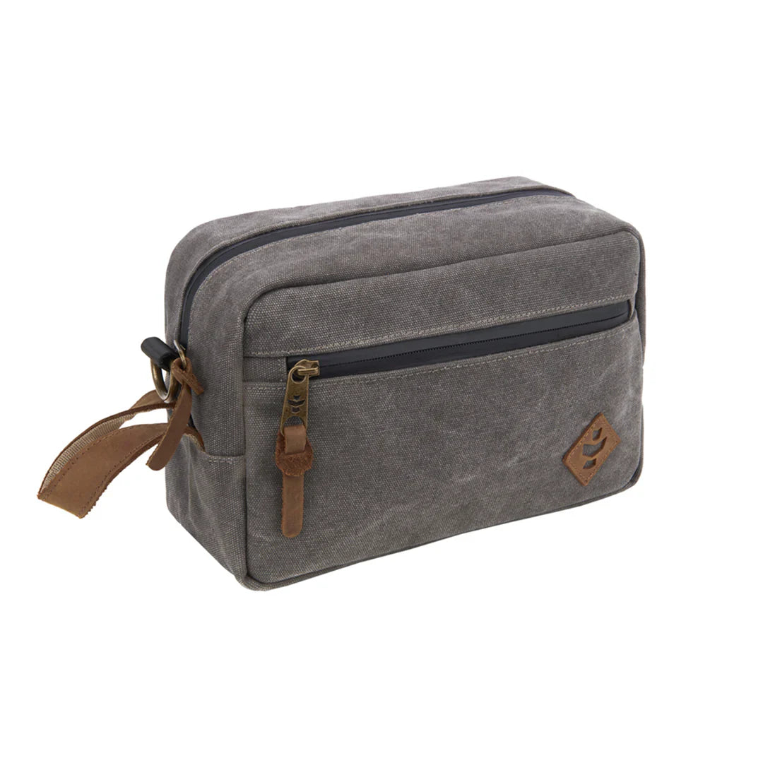 Revelry Stowaway Toiletry Bag Ash