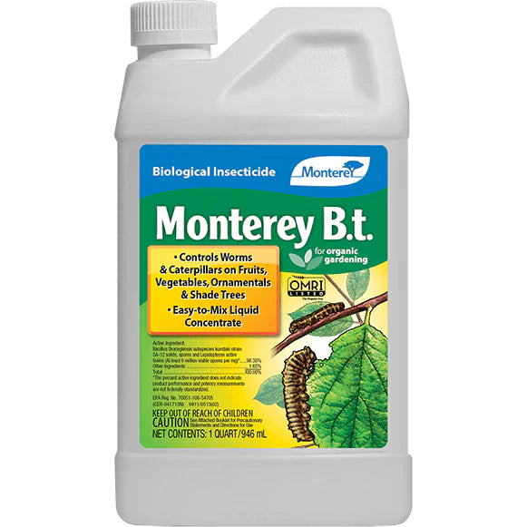 Monterey B.T. Insecticide Quart