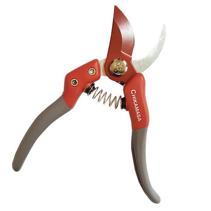 Chikamasa PS8PLUSR Pruning Shears Carbon Steel Fluorine Coated