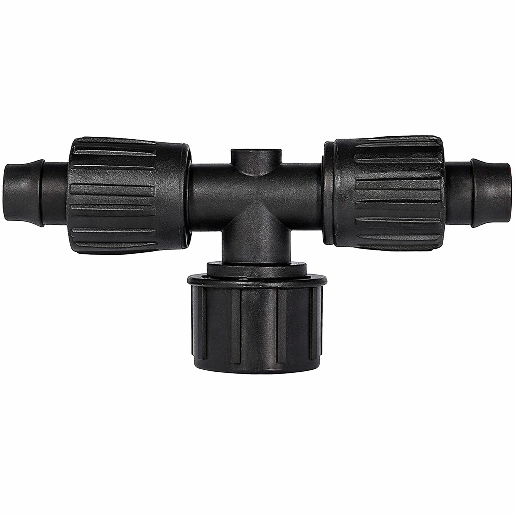 PL-55 Tee 1/2" with FHT Swivel Power Loc