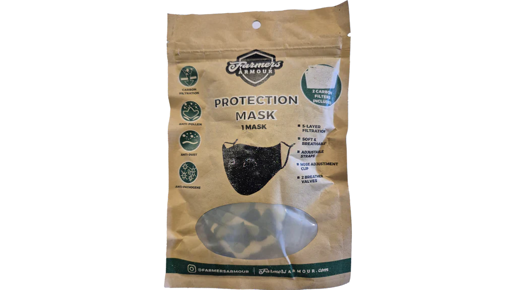 Farmer's Armour Mask Black