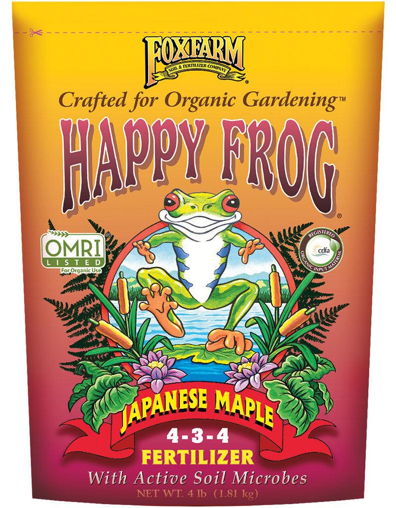FoxFarm Happy Frog Japanese Maple (4-3-4) 4LB