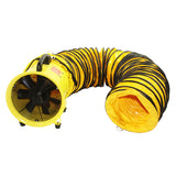 Maxx Air 12" Axial Fan Yellow 2000cfm (Hose Fan)