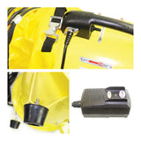 Maxx Air 12" Axial Fan Yellow 2000cfm (Hose Fan)