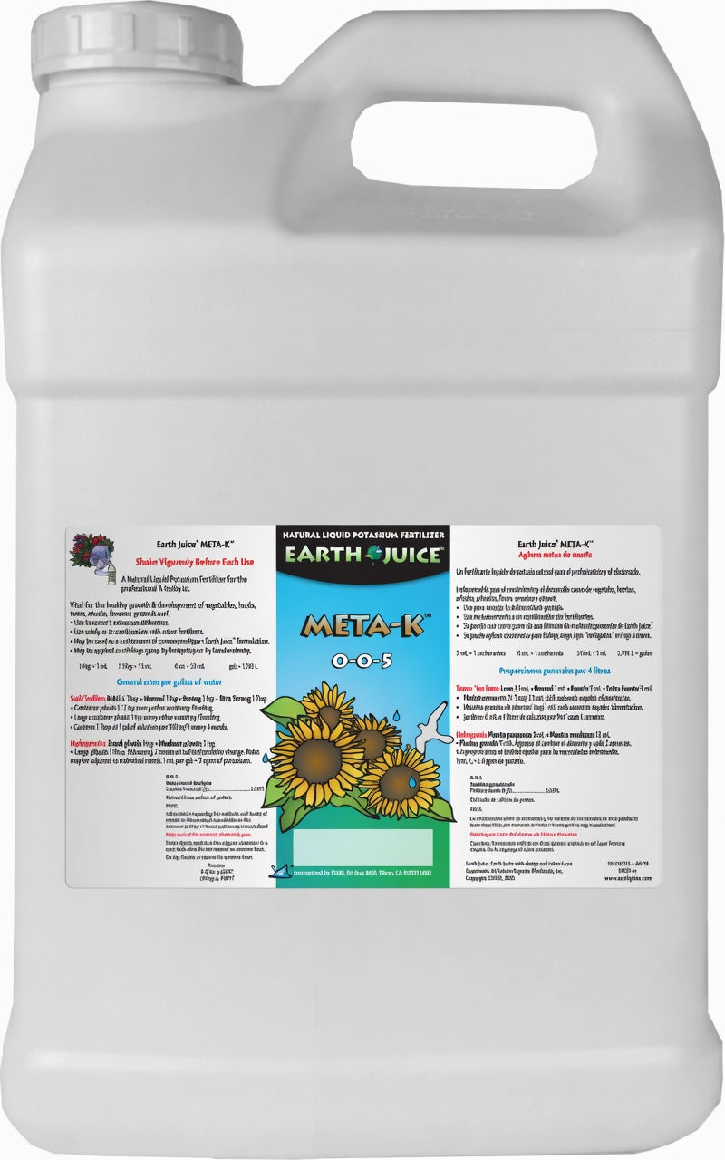 Earth Juice Meta-K 2.5 Gallon