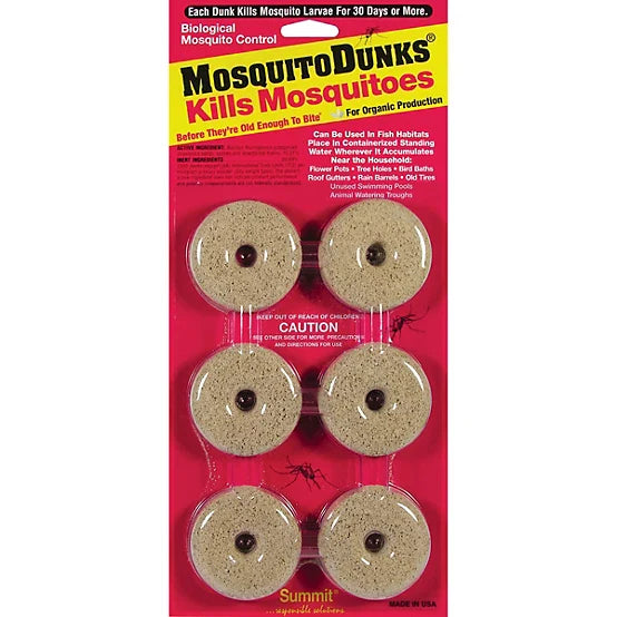 Summit Mosquito Dunks Insecticide Tablets 6-Pack