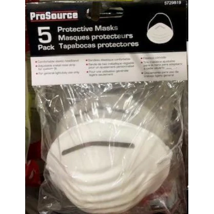 ProSource Disposable Dust Mask 5 Pack