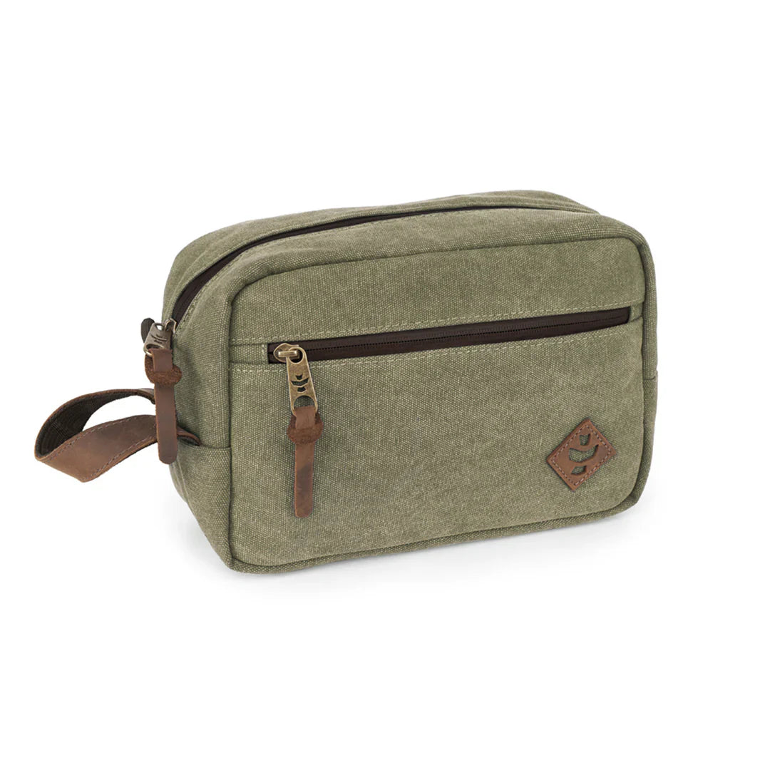 Revelry Stowaway Toiletry Bag Sage