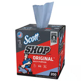 Scott Shop Towels, Blue (Box of 200)