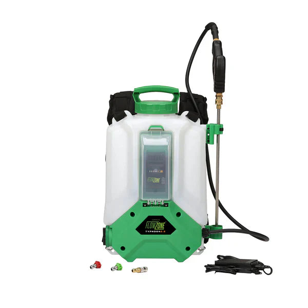 FlowZone Typhoon 4 Gallon Backpack Sprayer V2.5 Variable Speed
